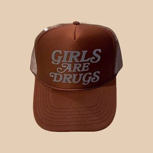 GIRLS ARE DRUGS Trucker Hat